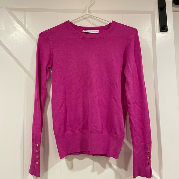 Pink Zara Sweater - Picture 1 of 2
